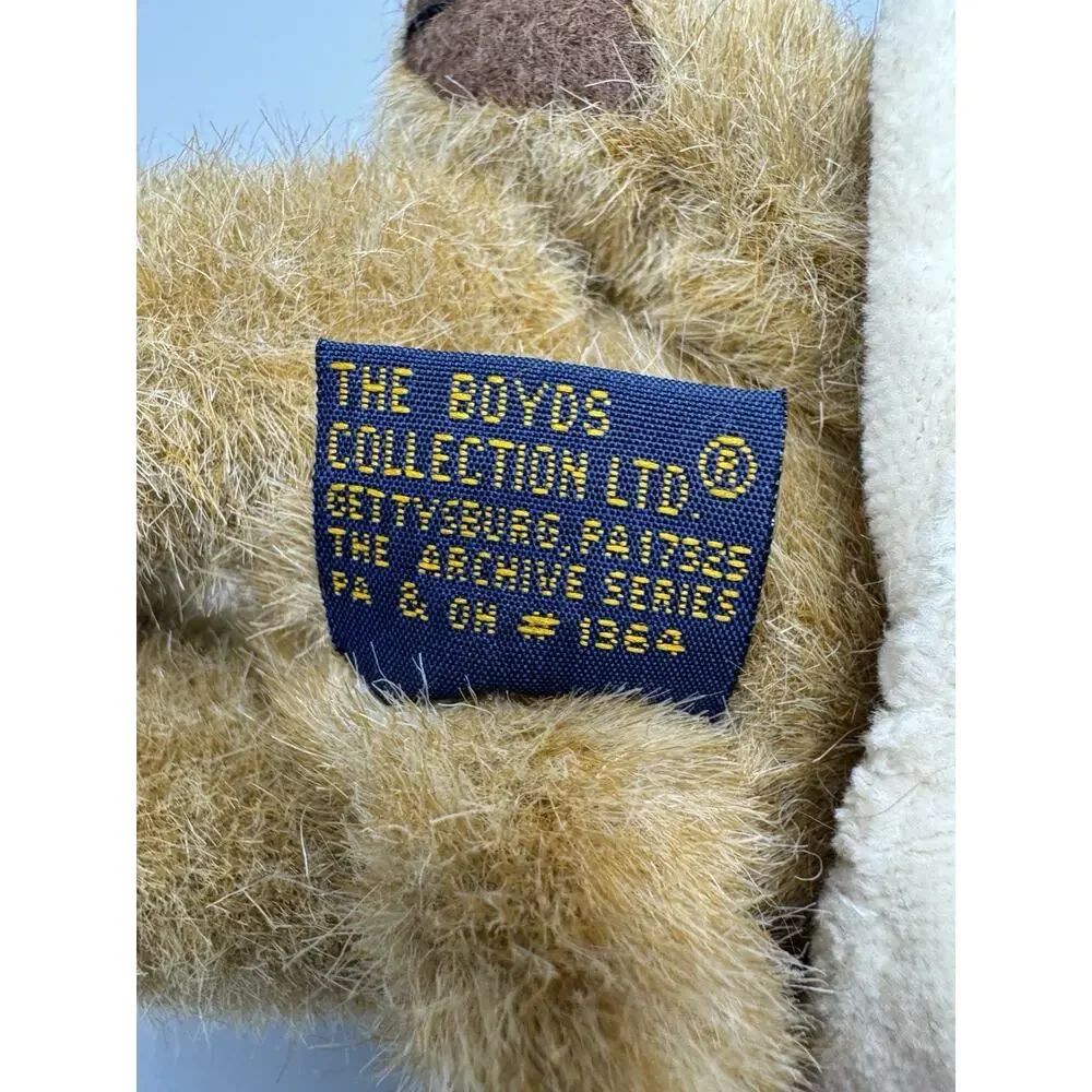 Boyds Archive Collection Roary Maneford Plush 5‎ Inch Ornament Angle Wings